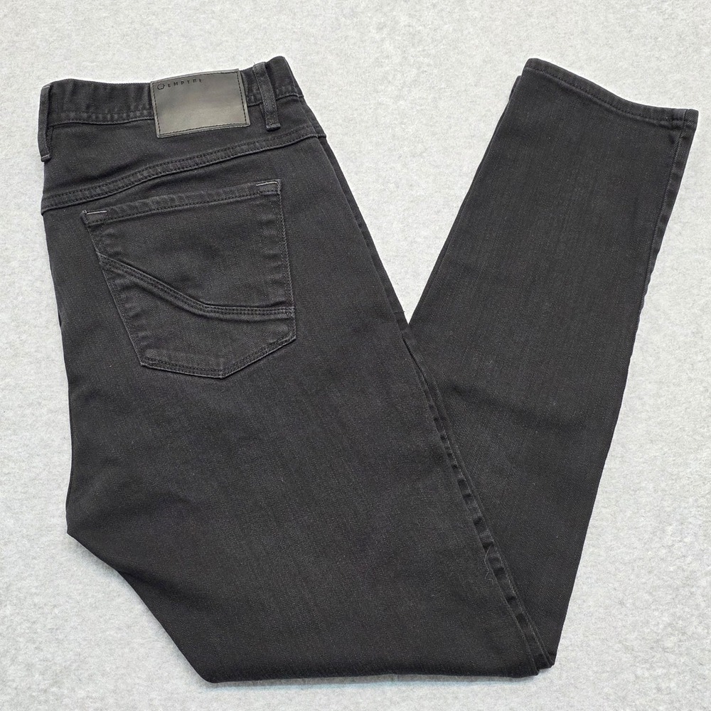 EMPYRE Verge Black Denim‎ Jeans Men's Size 34 Straight Leg Casual Pants